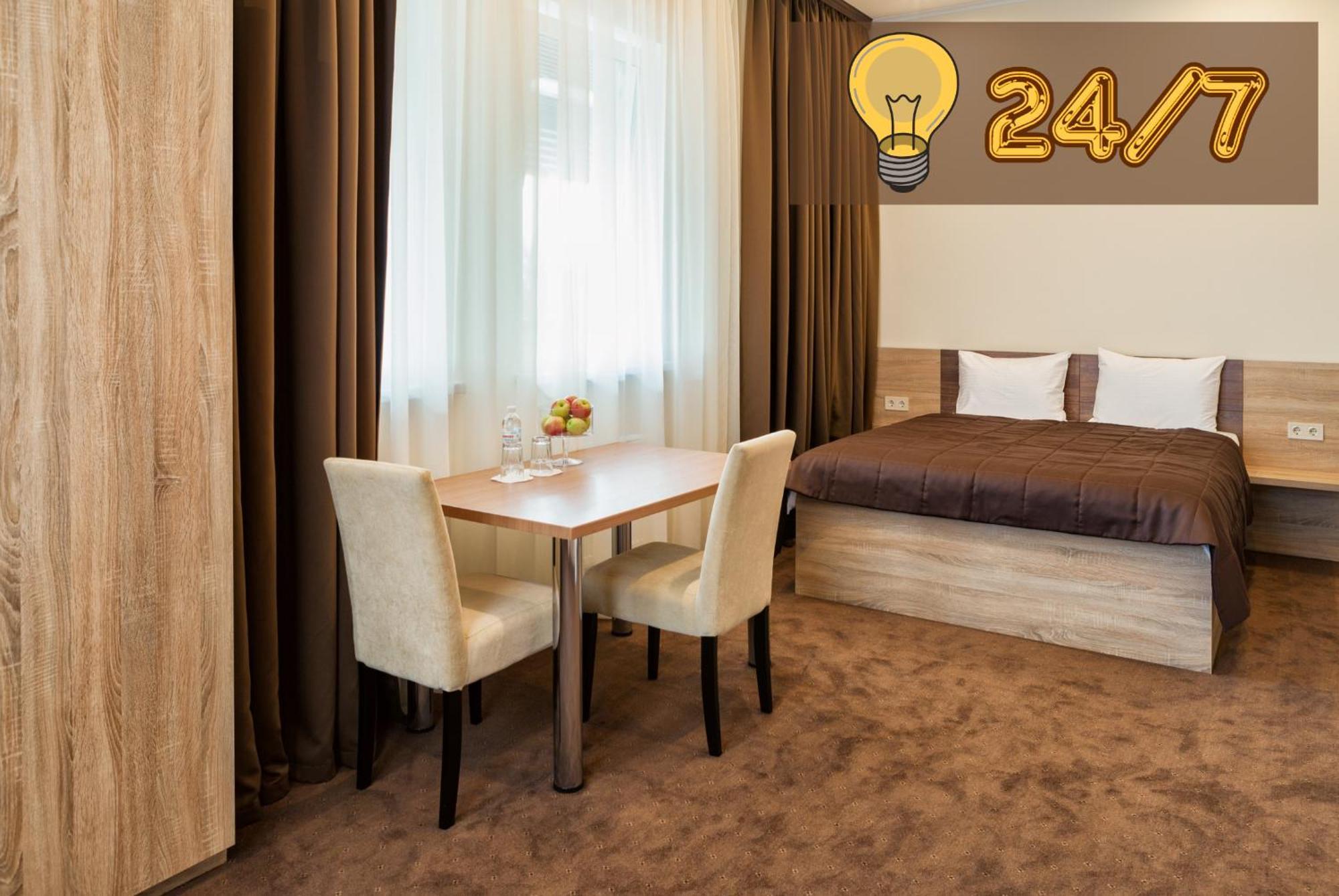 Twin Apart Hotel Kyiv Exterior foto